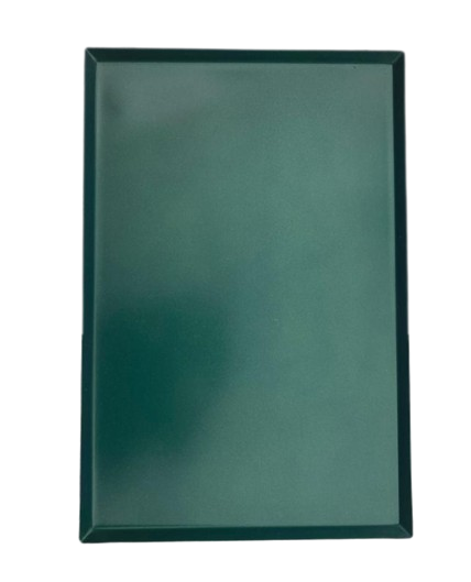 Teflon İtalyan Açılı Düz Tava Yeşil 40x60cm