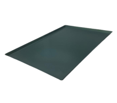 Teflon İtalyan Açılı Düz Tava Yeşil 40x60cm