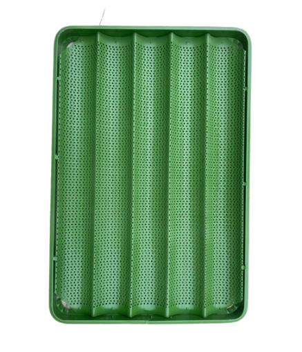 Baget Ekmek Tavası Kordonlu 5 Göz Teflon 40x60 cm