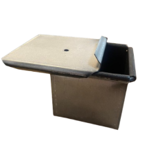 Kruvasan Kalıbı - Mini Tost Ekmeği Teflon 8x8x8 cm