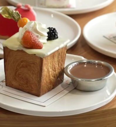 Kruvasan Kalıbı - Mini Tost Ekmeği Teflon 8x8x8 cm