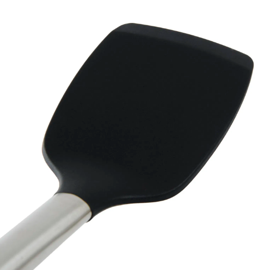 Siyah Silikon Spatula 34 cm