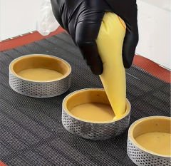 Pasta Çemberi Pandispanya Yuvarlak Delikli 2x10 cm