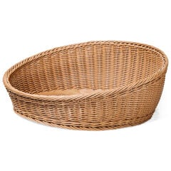 Plastik Yuvarlak Açık Büfe Sepeti 45 cm