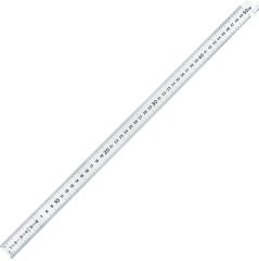 Cetvel Metal Paslanmaz 100 Cm
