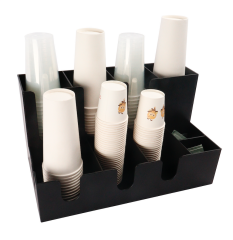 Plastik Karton Bardak Organizeri 38,6 x 29,5 x 45 cm