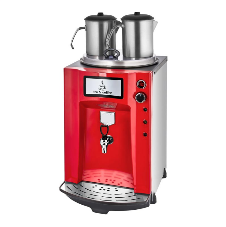 Premium Jumbo Çay Makinesi, 2 Demlikli, 23 L