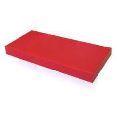 Plastik Kesme Doğrama Tahtası 40*30*4 Kırmızı