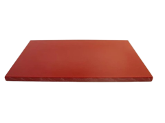 Plastik Kesme Doğrama Tahtası 30x50 4cm Kırmızı