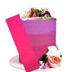 Zig Zag Pasta Kenar Malasi Seffaf 30x8 cm
