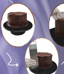 Paslanmaz Kazıyıcı Kek Düzleştirici  Spatula