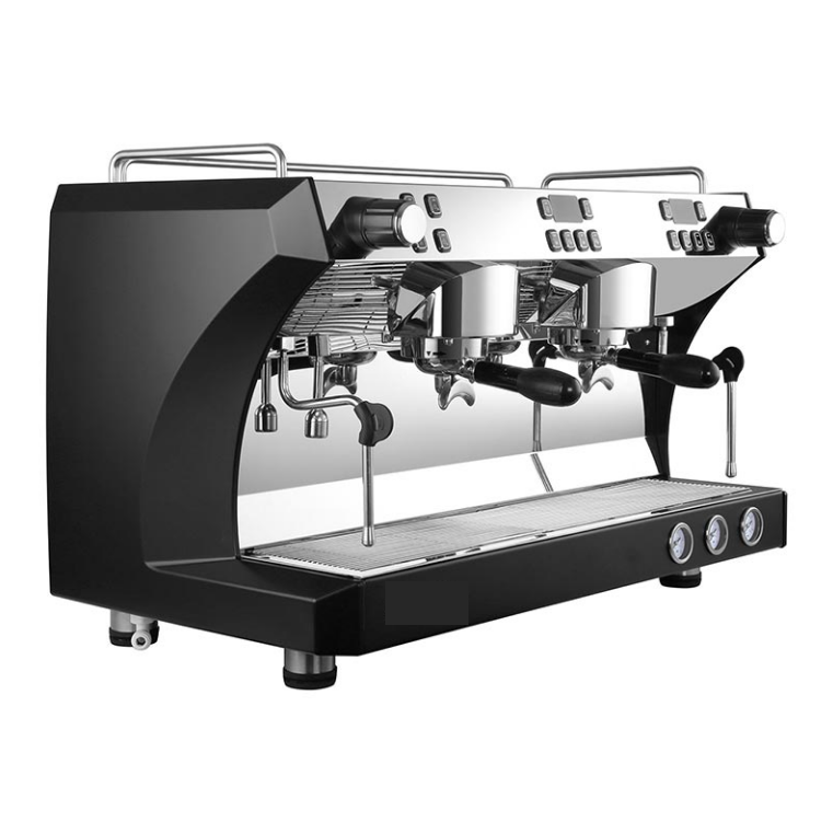 Coffee Master Tam Otomatik Espresso Kahve Makinesi 2 Gruplu Siyah