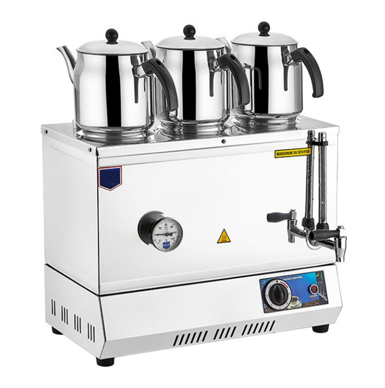 Çay Ocağı 3 Demlikli 33 L Elektrikli 55 Model