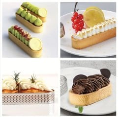 Pasta Çemberi Elips Yuvarlak Delikli 14x4,5 h 2 cm