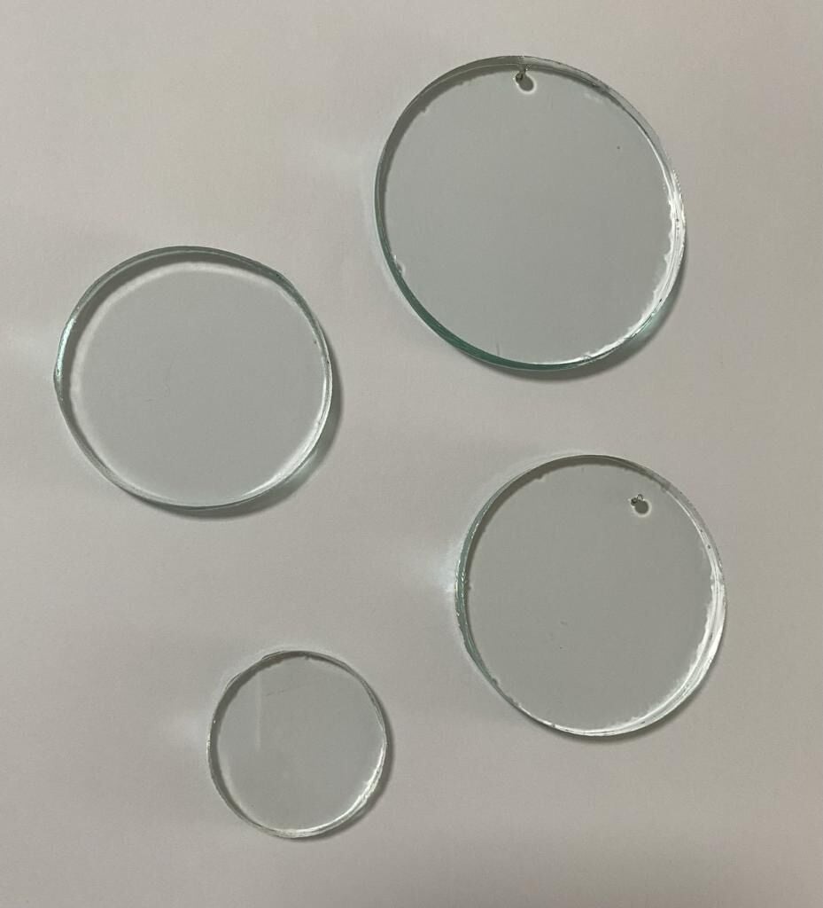 Yuvarlak Isı Cam-  Ø 3 cmx4 mm