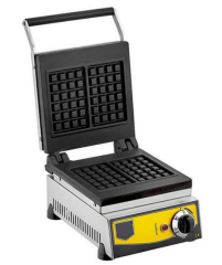 Tekli Kare Model Waffle Makinesi Elektrikli