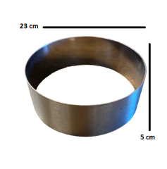 Yuvarlak Pasta Kalıbı(Çemberi) 23X5CM