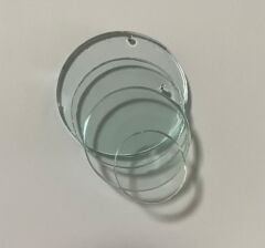 Yuvarlak Isı Cam  Ø 6 cm x 8 mm