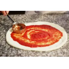 Pizza sos kepçesi paslanmaz Ø7×30 CM