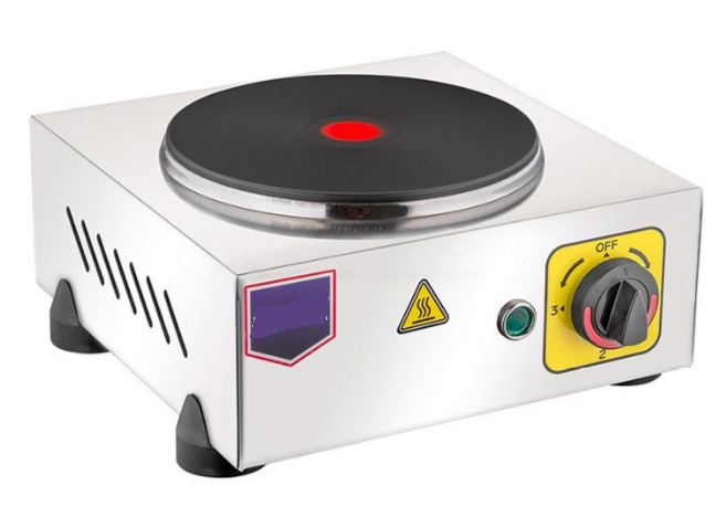 Tekli Pleyt Isıtıcı 19 cm Elektrikli