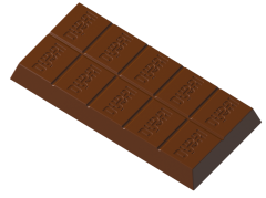 Dubai Çikolata Kalıbı 3'lü 200 Gr (1390)