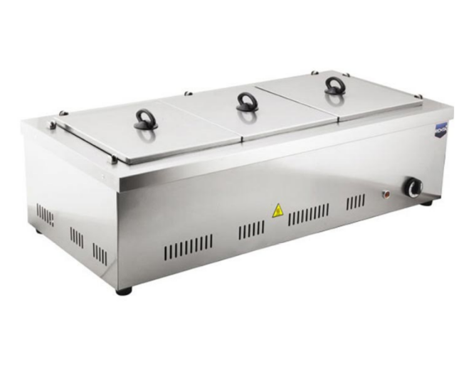 Set Üstü Camsız Benmari, 3'lü, Elektrikli