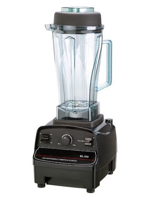 Bar Blender, Buz Kırıcı, 2 L, 1500 W, Siyah
