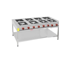 8 Li Taban Raflı Yer Ocağı Gazlı ve Lpg Li 200x100x85 Cm HMK-TBOG 2010