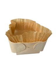 Ahşap Ekmek ve Kek Kalıbı 10 lu Set 150x90x55 mm