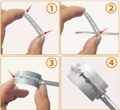 Plastik Saplı Tam Ekmek Jileti