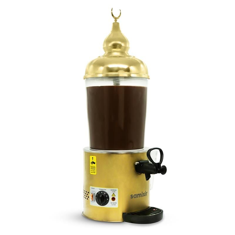 Samixir Sıcak Çikolata ve Sahlep Makinesi 10 L Gold SC10.AG