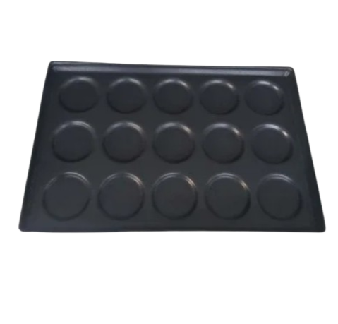 Hamburger Tavası 15 Göz Teflon 40x60 CM