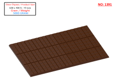 5 KG Dubai Çikolatası Kalıbı - (1391)
