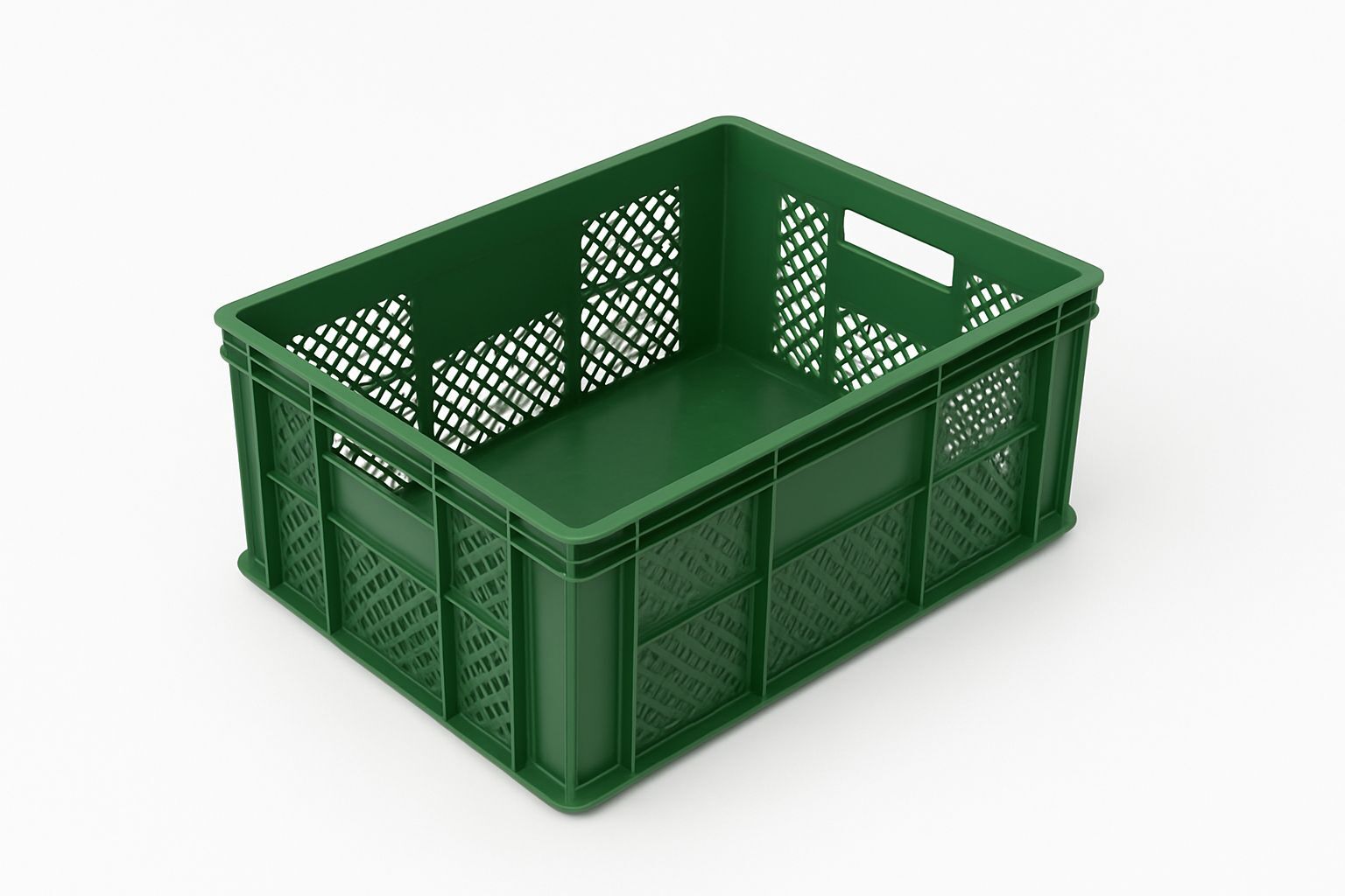 KASA YANLARI DELİKLİ 40X60 H 20 CM YEŞİL