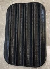 Baget Ekmek Tavası Teflon 40x60 cm Siyah 4 Gözlü