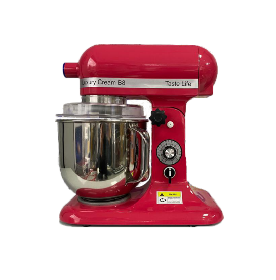 B8 -  Hız Kontrollü Planet Mikser 7 Litre (Kırmızı)