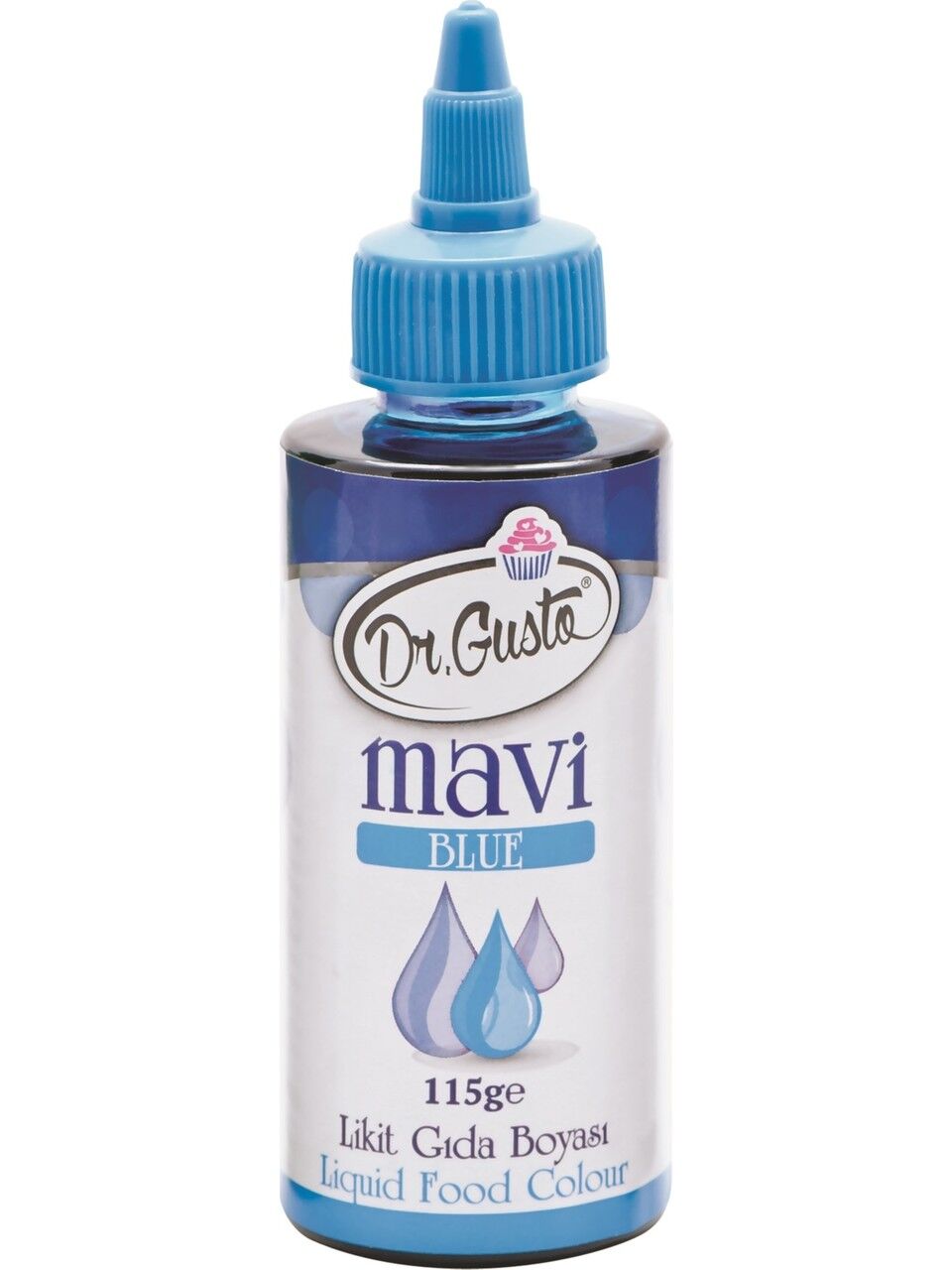 DR.GUSTO 115 GR SU BAZLI LİKİT MAVİ