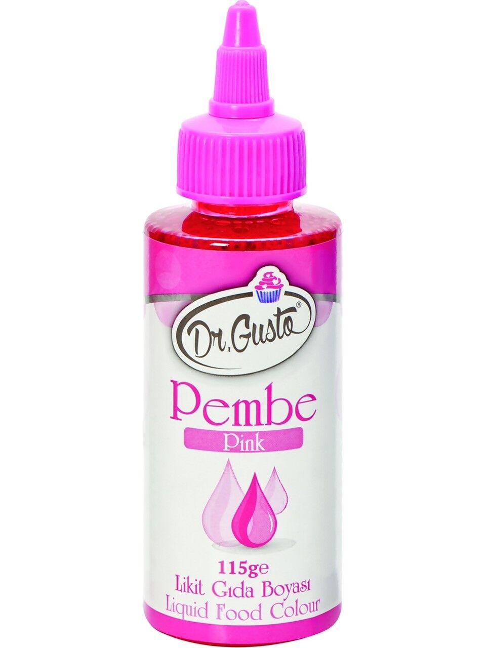 DR.GUSTO 115 GR SU BAZLI LİKİT PEMBE
