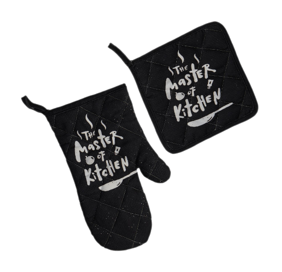 Chef Mutfak Eldiveni ve Tutaç Seti