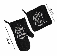 Chef Mutfak Eldiveni ve Tutaç Seti