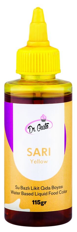DR.GUSTO 115 GR SU BAZLI LİKİT SARI