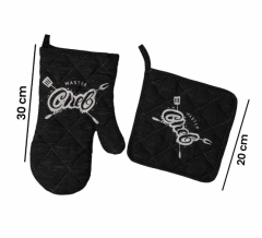 Master Chef Mutfak Eldiveni Ve Tutaç Seti