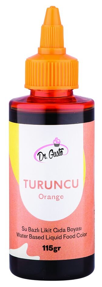 DR.GUSTO 115 GR SU BAZLI LİKİT TURUNCU