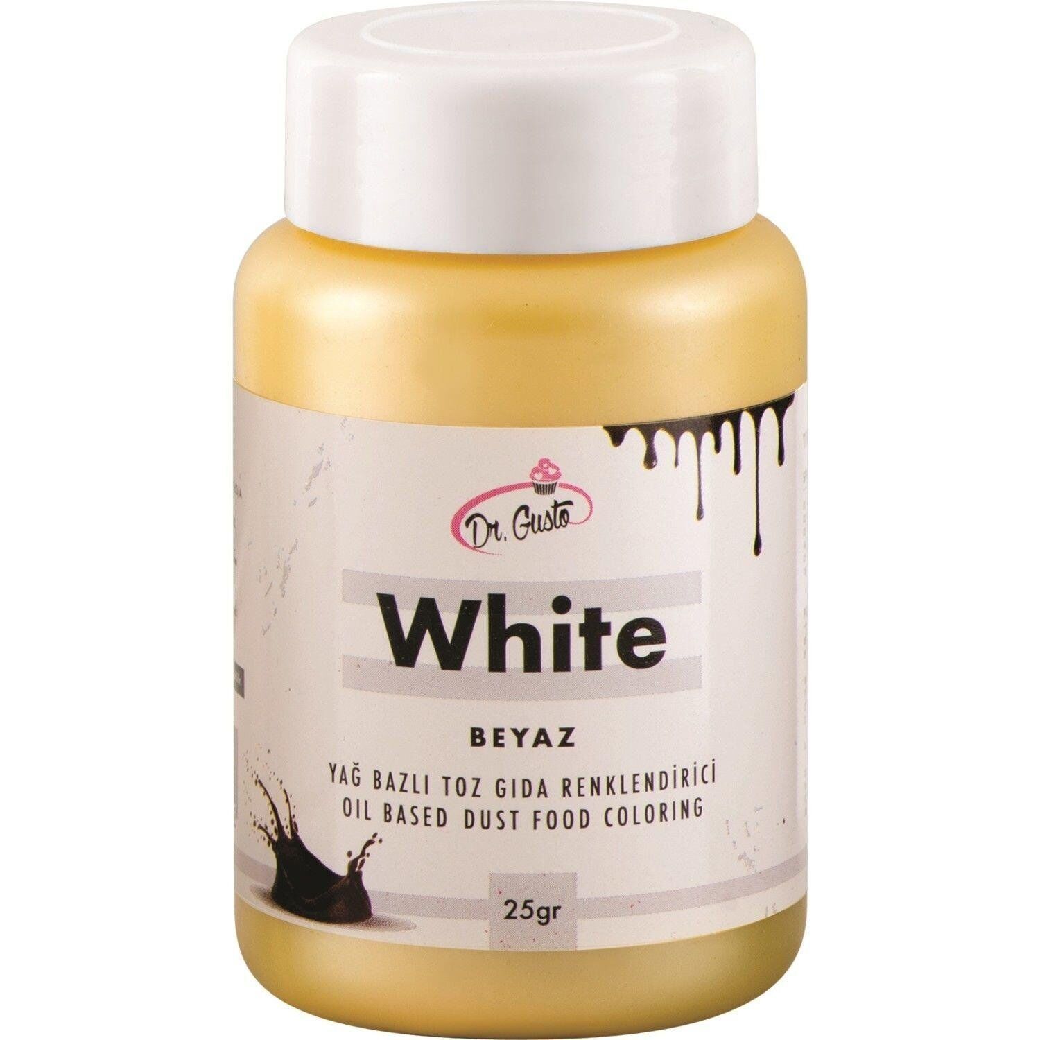 DR.GUSTO 25 GR YAĞ BAZLI TOZ BEYAZ