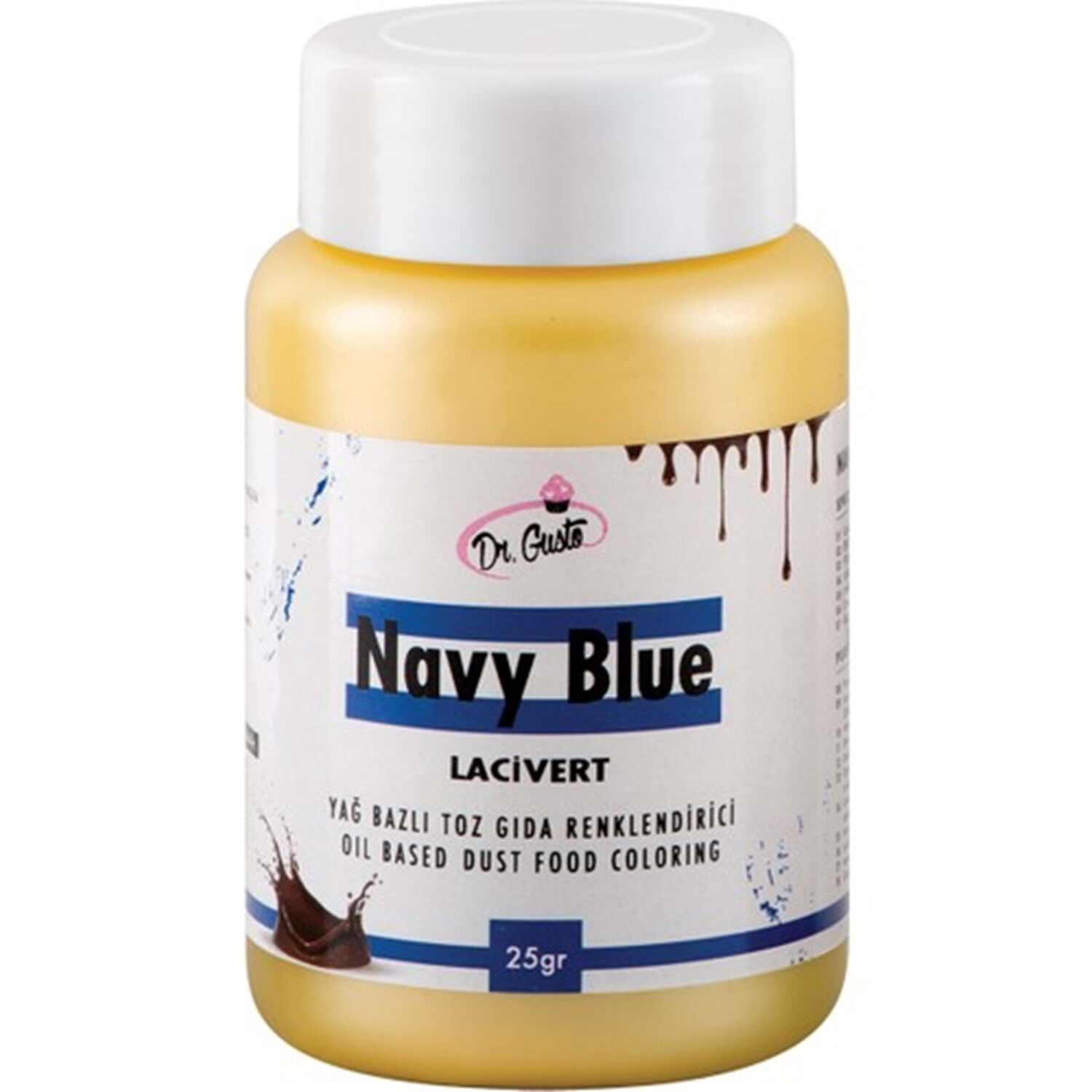 DR.GUSTO 25 GR YAĞ BAZLI TOZ LACİVERT