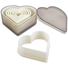 Kopat Exoglass Set Kalp Düz Kenar (Volovan Set)