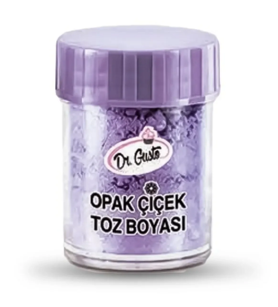 DR.GUSTO ÇİÇEK BOYASI 5 GR OPAK LİLA