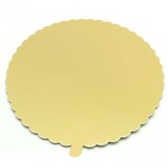 PASTA ALTLIĞI YUVARLAK GOLD 22 CM ECO 25Lİ paket