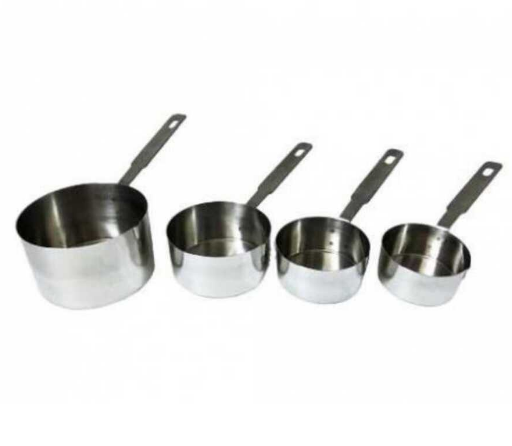 Ölçü Kaşığı Çelik Sıvı Ölçek 4'lü