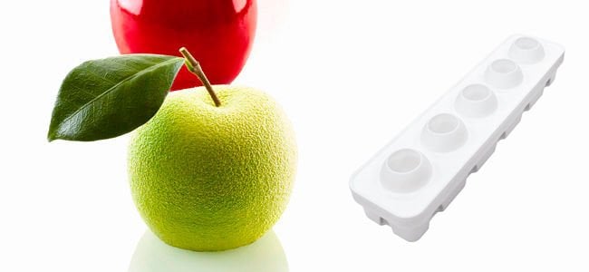 Silikomart Kek Kalıbı Elma Mela, Ciliegia & Pesca 115 Set 2